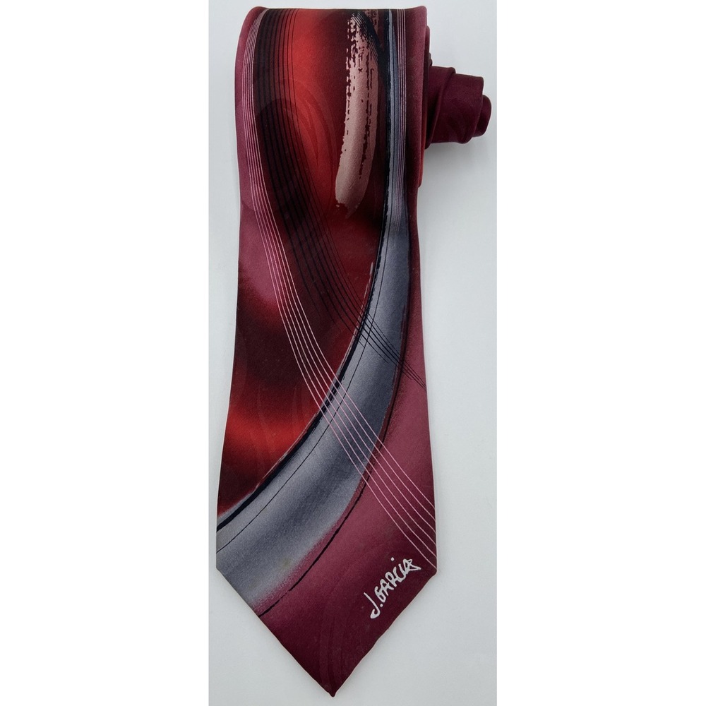 Jerry Garcia Tie RARE 25/300 Limited Edition 100% Silk  Lady w/ Argyle Socks